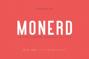 Monerd - Simply Sans Serif Font Download