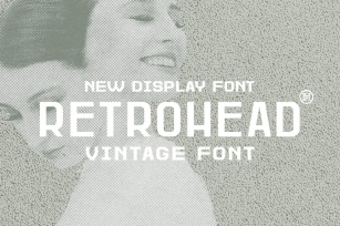 Retrohead Typeface|Vintage Font Font Download