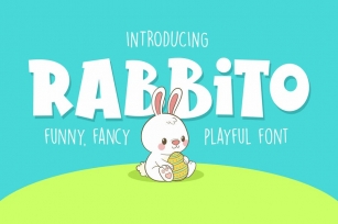 Rabbito - Font for Kids Font Download