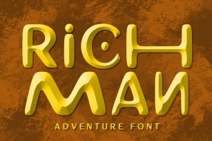 Richman Adventure Font Font Download
