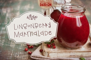 Lingonberry Marmalade Font Download