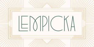 Lempicka Font Download