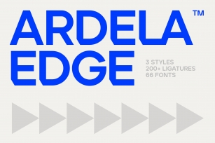 (NEW) Ardela Edge Custom Type Family Font Download