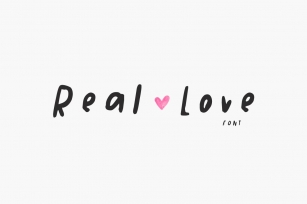 Real Love Handwritten Font Download