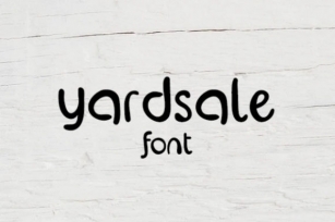 Yardsale Font Download