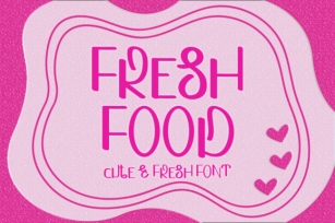 Fresh Food Font Download