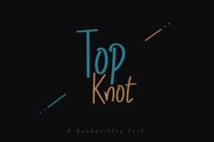 Top Knot Font Download