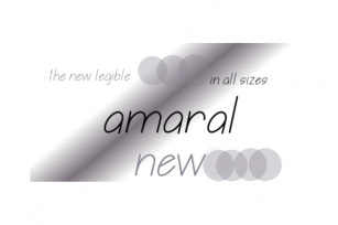 Amaral Font Download