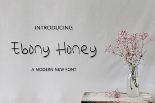 Ebony Honey Font Download