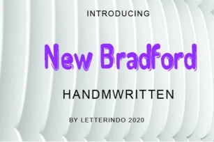 New Bradford Font Download