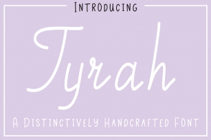 Tyrah Font Download