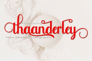 Thaanderley Font Download