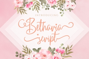 Betharia Script Font Download