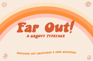 Far Out! - A Groovy Typeface Font Download