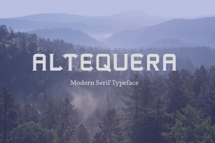 Altequera Typeface Font Download
