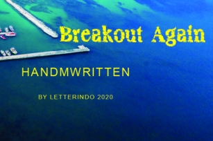 Breakout Again Font Download