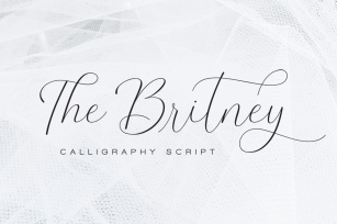 The Britney - Calligraphy Script Font Download