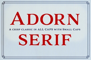 Adorn Smooth Serif Font Download