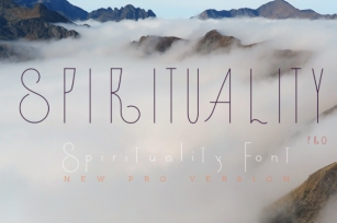 Spirituality Font Download