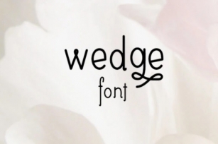 Wedge Font Download