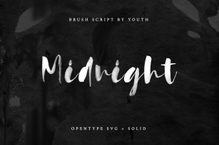 Midnight SVG Font Download