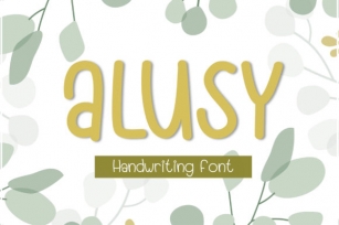Alusy Font Download