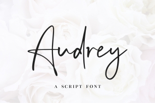 Audrey - A Script Font Font Download