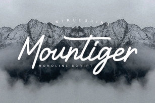 Mountiger Font Download