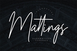 Matthings Font Download