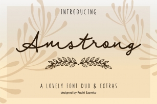 Amstrong Font Download