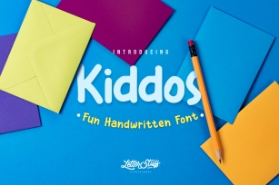 Kiddos Fun Handwritten font Font Download