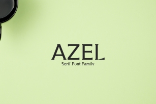 Azel Serif 4 Font Family Pack Font Download