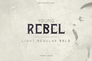 Young Rebel Font Duo Font Download