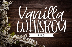 Vanilla Whiskey - A Duo Script & Print Set Font Download