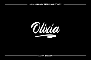 OLIVIA Handlettering Fonts Font Download