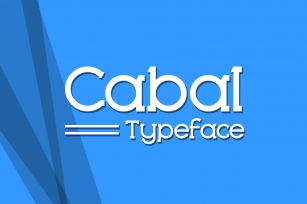 Cabal Font Download