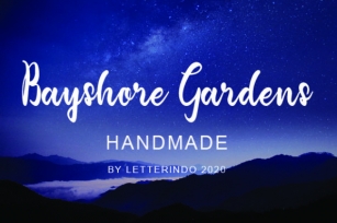 Bayshore Gardens Font Download
