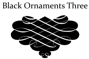 Black Ornaments Three Font Download