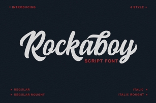 Rockaboy Script Font Download
