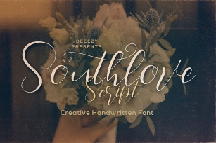 Southlove Script Font Font Download