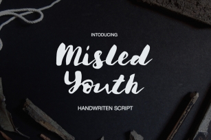 Misled Youth Font Download