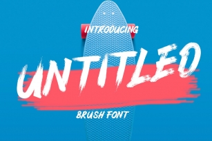 Untitled Brush Font Font Download