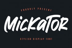 Mickator Font Download