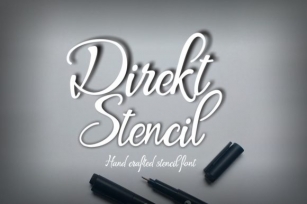 Direkt Stencil Font Download