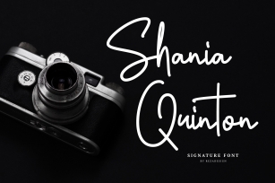 Shania Quinton Font Font Download