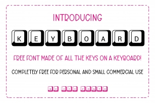 212 Keyboard Computer Keys Font Font Download