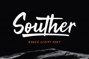 Souther - Brush Script Font Font Download