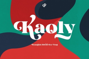 Kaoly - Beautiful Attractive Font Font Download