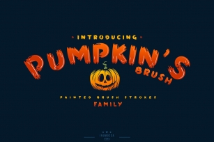 Pumpkinu2019s Brush Font Download