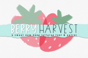 Berry Harvest Font & Extras Font Download